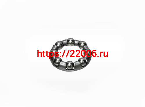 Подшипник 8 шариков, для гладкой каретки "Русский стандарт" 3142605-15 Подшипник 8 шариков, для гладкой каретки "Русский стандарт" 3142605-15