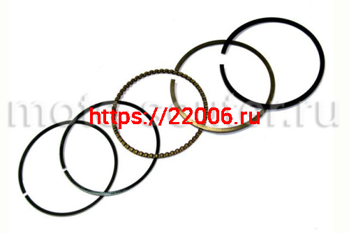 Кольца поршневые 139QMB. 139FMB 80cc D-47 мм std TMMP Кольца поршневые 139QMB. 139FMB 80cc D-47 мм std TMMP